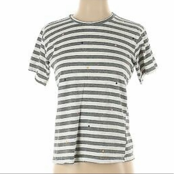 Current Air Women Gray Short Sleeve T-Shirt L - Picture 1 of 4